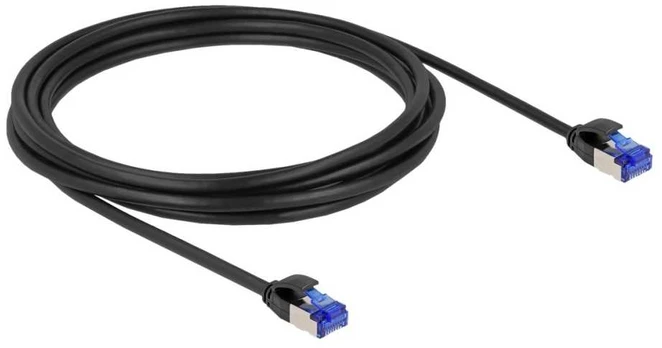 Delock Kabelis RJ45 Cat.6A S/FTP 2 m Juodas (80228)