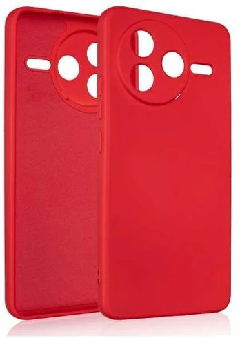 Dėklas Beline Silicone do Poco F7 Pro raudona