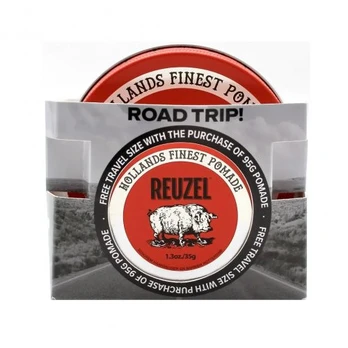 Reuzel Road Trip Red Set Plaukų priežiūros priemonių rinkinys, 95g+35g