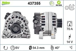 Kintamosios srovės generatorius VALEO 437355