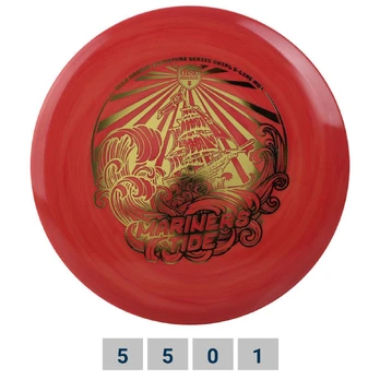 Diskgolfo diskas Midrange Driver S-LINE SWIRL MD3 Mariners Tide Yellow/Red