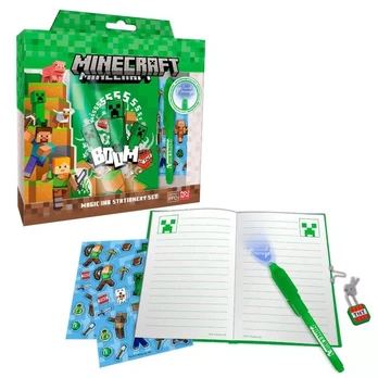 "Minecraft" dienoraštis su stebuklingu rašikliu