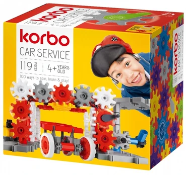 Konstruktorius Korbo R1401, plastikas