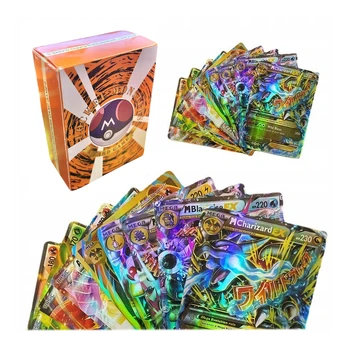 MEGA Pokemon kortų rinkinys 100 vnt. pakuotė
