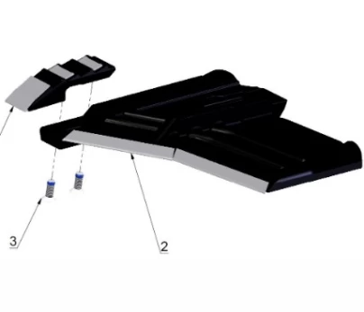 Padas TCS-SOC660W-001 su karbidu Agrisem
