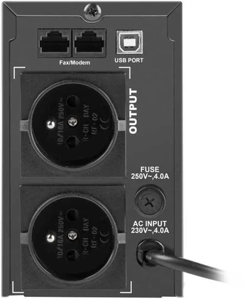 ARMAC O/850E/LCD Armac UPS OFFICE Line-Interactive 850E LCD 2x 230V PL OUT, USB