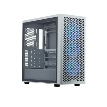 Cooler Master E502-WGNN-S00 Elite 502 Midi-Tower, ATX, Window, 3x 120mm ARGB, USB Type-C, Baltas