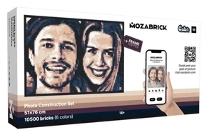 Konstruktorius Mozabrick Color M, plastikas