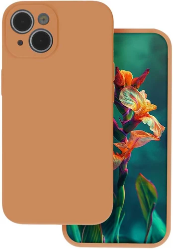 iLike Apple iPhone 17 Pro Max silikoninis dėklas, mandarinų spalvos