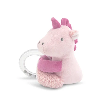 Pliušinis žaislas su barškučiu Lorelli Bertoni Unicorn