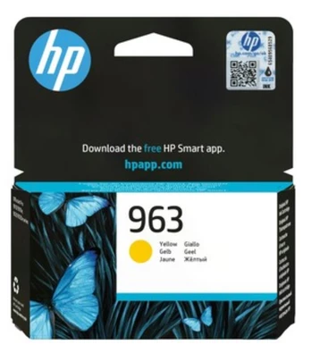 HP 963 Yellow Original Ink Cartridge | 3JA25AE#LS3