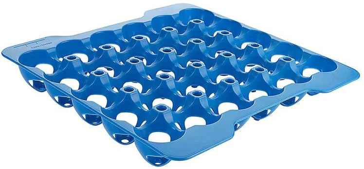 30 eggs tray, mėlynas