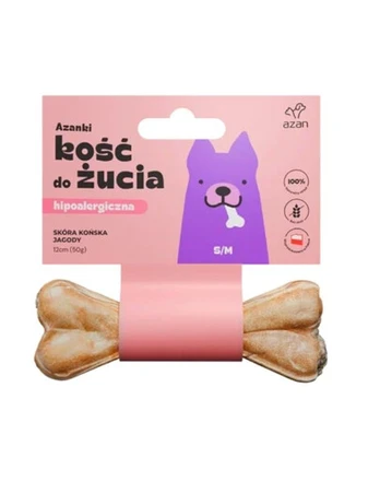 AZANKI Arklio odos kaulas šunims S/M 12cm