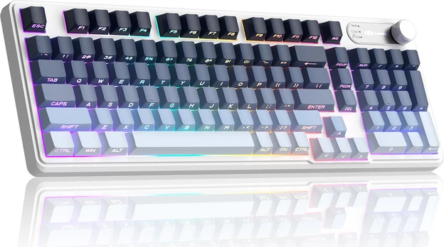 Magegee GK960 Black-Blue, RGB, Wireless, US