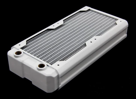 HARDWARE LABS Performance Systems Juodas Ice Nemesis 240GTX - Satin Baltas, Radiator (baltas)