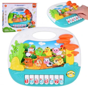 Educational Piano Interactive Organ with Animals Farm ZA5331