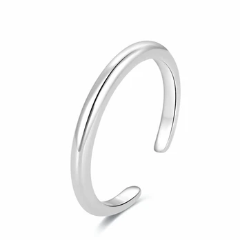 Beneto Minimalistinis sidabrinis kojų žiedas AGGF494