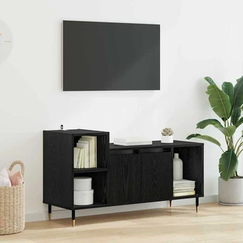 Televizoriaus spintelė Juodas ąžuolas 100 x 35 x 55 cm