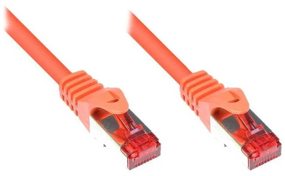 Good Connections 0,5m RNS Patchkabel CAT6 S/FTP PiMF oranžinis