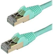 StarTech PATCH CABLE CAT6A 2M AQUA/STP 10GBIT/S M/M SNAGLESS