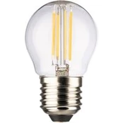 LED lašelinė lempa E27 4W 2700 K skaidrus siūlas