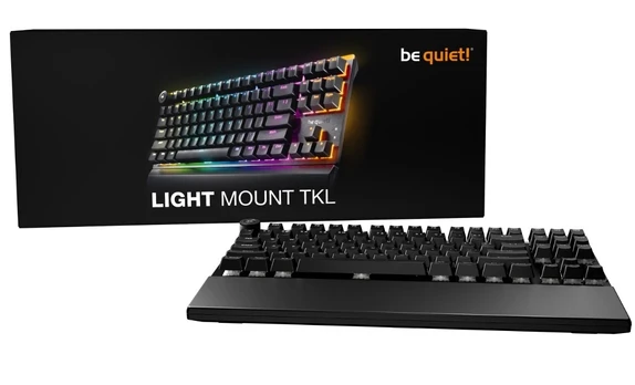 Be Quiet! Keyboard Light Mount TKL Silent Tactile