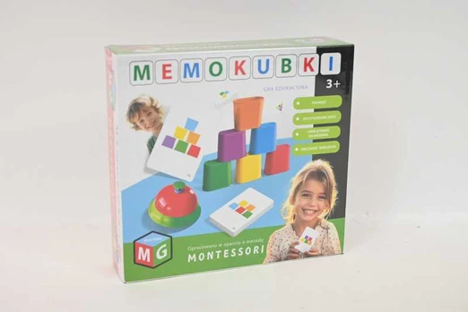 Multigra Montessori - gra edukacyjna memokubki 05952