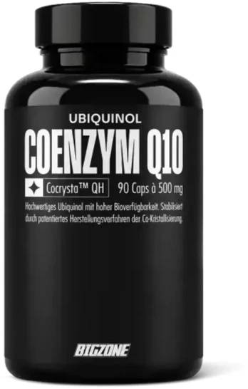 Q10 ubiquinolio kapsulės Big Zone 90 kapsulių