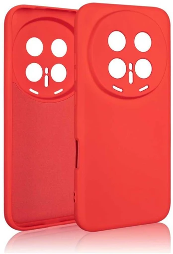 Dėklas Beline Silicone Honor Magic 8 Pro raudonos spalvos