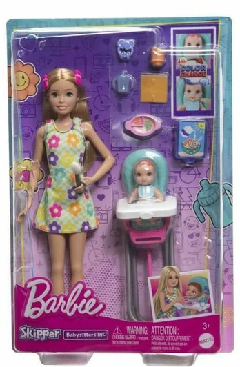 Lėlė Barbie BABYSITTER