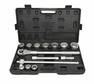 AW-Tools AWTOOLS Rinkinys KLUCZY NASADOWYCH 12KĄTNYCH 14 ELEMENTÓW 3/4"