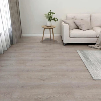 Grindų lentos 55 pcs Taupe 5,11 m² PVC