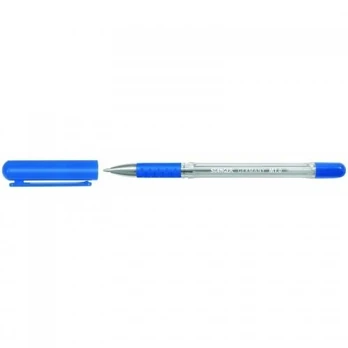 STANGER Ball Point Pens 1.0 Softgrip, blue, 1 pc.s 18000300007