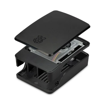 Raspberry Pi 5 Dėklas juodas/pilkas