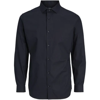 Marškiniai vyrams, Juoda, JPRBLAPARKER SHIRT L/S