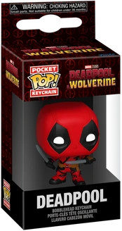 FUNKO POP! Raktų pakabutis: Marvel: Deadpool & Wolverine - Deadpool