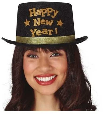 Fiesta Happy New Year høj hat