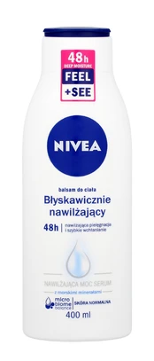 Kūno losjonas Nivea Express Hydration, 400 ml kaina