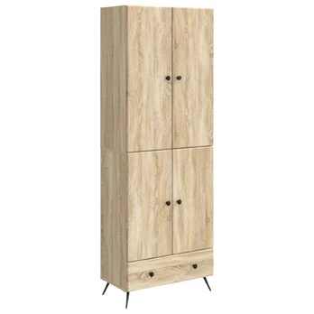 Spintelė 2 pcs Sonoma ąžuolas Apdirbta mediena