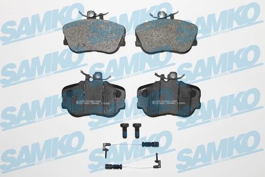 Stabdžių trinkelių rinkinys, diskinis stabdys SAMKO 5SP492A