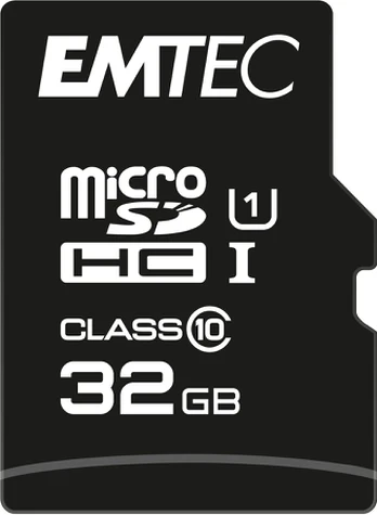 Atminties kortelė Emtec MicroSDHC 32GB UHS-I U1 EliteGold
