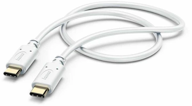 Hama kabelis USB-C - USB-C 1.5m, balta