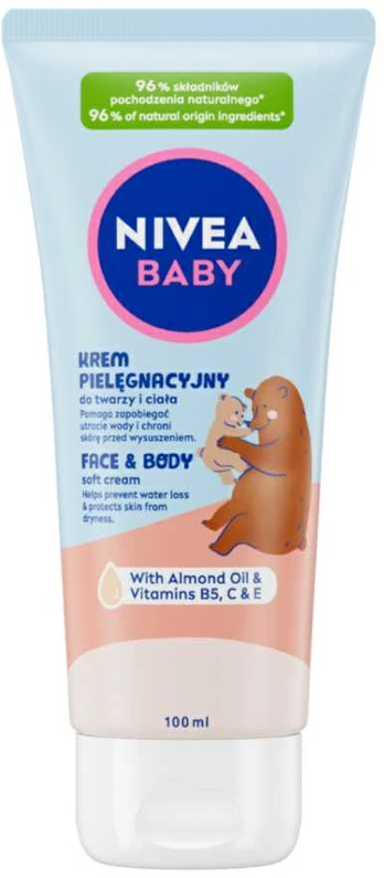 Nivea Baby krem pielęgnacyjny do twarzy i ciała 100ml