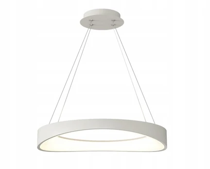 Moderni Led pakabinama lempa Circulo, balta, 52 cm