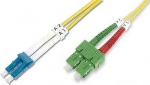 Digitus Fiber Optic Singlemode Patchcable SC ( APC ) to LC ( PC ), 1 m, I-VH, OS2, SC, LC