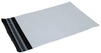 Usorteret Postpåse 450x550mm, Vit, 100st - (100 pce pr. )