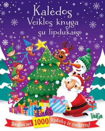 Kalėdos. Veiklos knyga su lipdukais