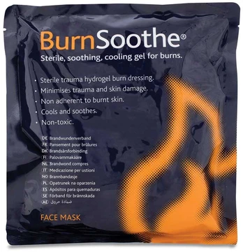 BurnSoothe NUDEGIMO GELINĖ VEIDO KAUKĖ 30cm x 40 cm