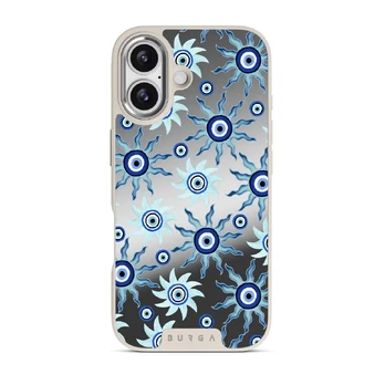 Blue Gaze - iPhone 17 Case, Elite Mirror Light (MagSafe) / Silver
