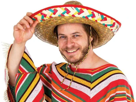 Sombrero skrybėlė spalvota